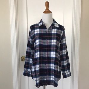 New Banana Republic Plaid Button Down Shirt